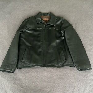 Danier Pebble Grain Leather Jacket